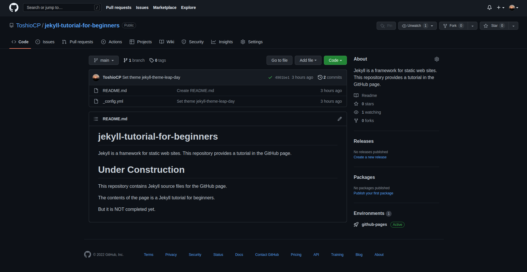 GitHub repository
